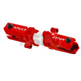 LX0897  Lynx Heli Ultra Tail Rotor Hub Thrusted Red Mini Protos  